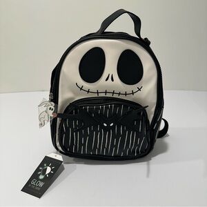 Jack Skellington Nightmare Before Christmas Glow In The Dark Mini Backpack